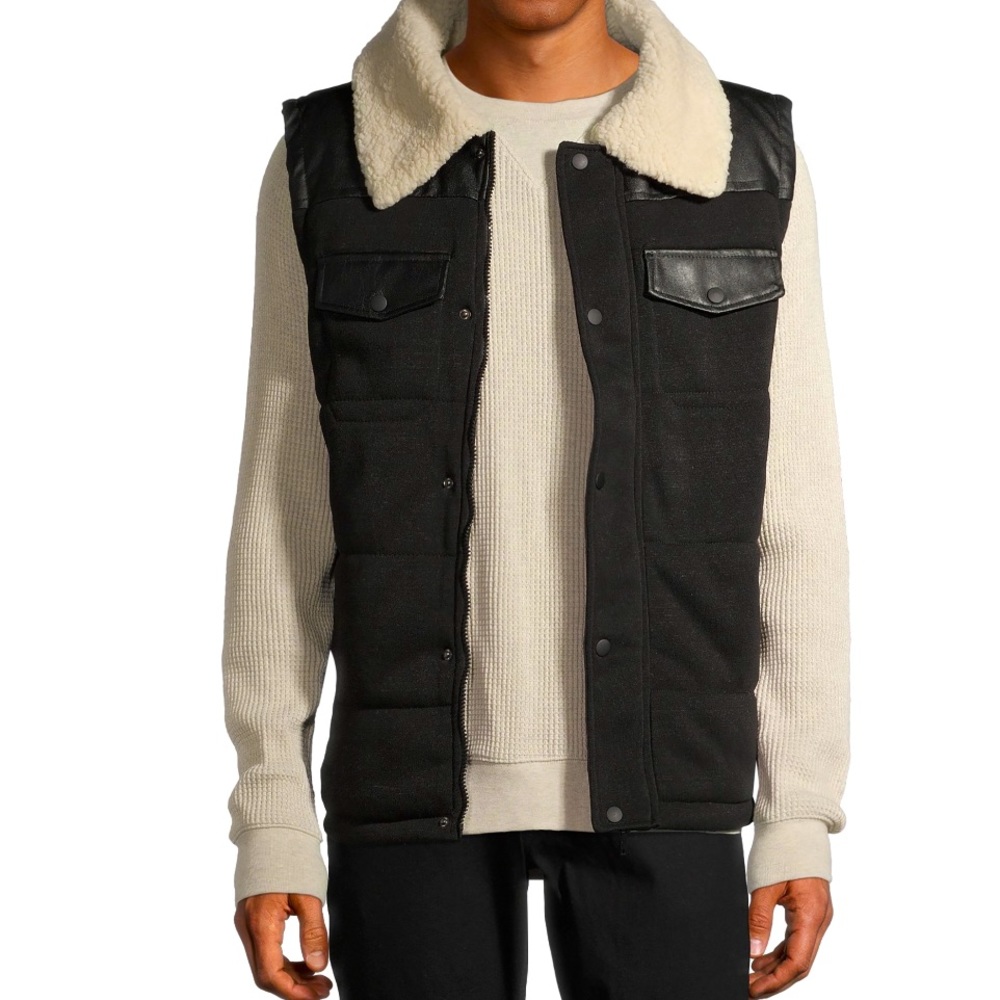 BRAND NEW Men’s Zip Puffer Vest from Phat Farm Size Mens L